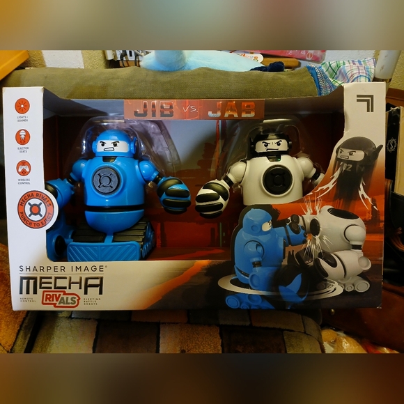 Sharper Image Mecha Rivals Jib vs Jab Kids Toy - Picture 1 of 6
